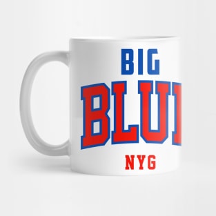 Big Blue Football Mug